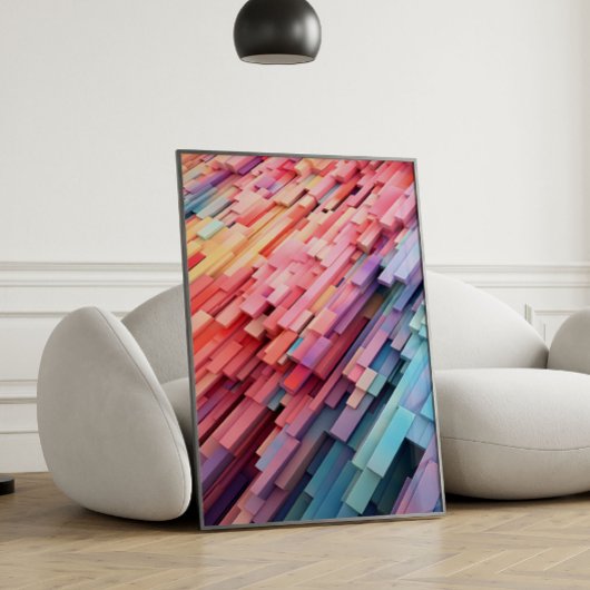 Poster géométrique Abstrait