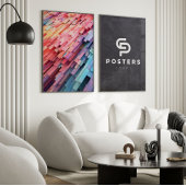 Poster géométrique Abstrait