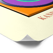 Poster géométrique Abstrait EP no 5 (Coin)