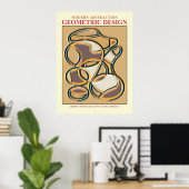 Poster géométrique Abstrait EP no 9 (Bureau à domicile)