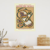 Poster géométrique Abstrait EP no 9 (Cuisine)