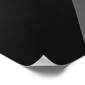 Poster Géométrique Abstrait Noir Blanc Gris (Coin)