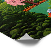 Poster géométrique Abstrait nordique (Matte) (Coin)