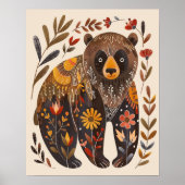 Poster géométrique Abstrait nordique (Matte) 15x19 (Devant)