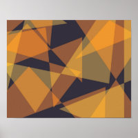 Géométrique, cool, tendance, moderne, triangles si