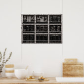 Poster Geometry No 15 (Cuisine)