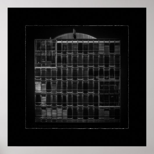 Poster Geometry No 46 with Border (Devant)