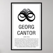 Poster Georg Cantor (Devant)