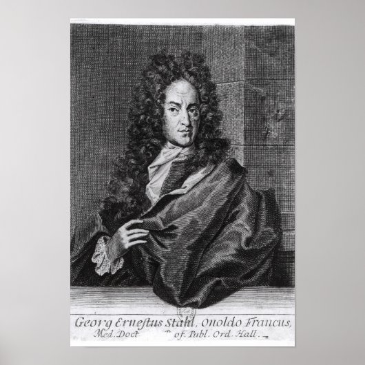 Poster Georg Ernest Stahl (Devant)