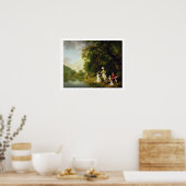 Poster George and Mary Browne with their Five Elder Child (Cuisine)