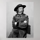 POSTER GEORGE ARMSTRONG CUSTER - GÉNÉRAL (Devant)