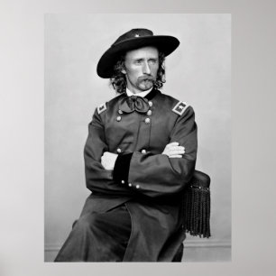 POSTER GEORGE ARMSTRONG CUSTER - GÉNÉRAL