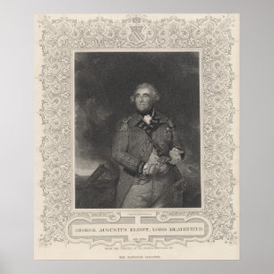 Poster George Augustus Eliott, 1er baron Heathfield