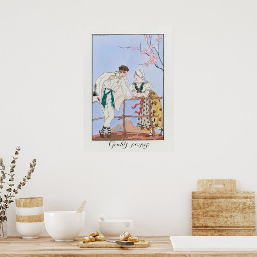 Poster George Barbier (Cuisine)