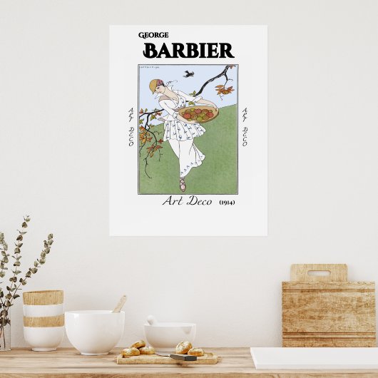 Poster George Barbier (Cuisine)