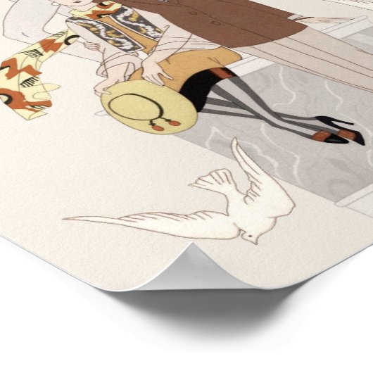 POSTER GEORGE BARBIER (Coin)