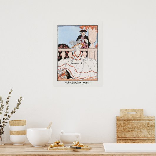 Poster George Barbier (Cuisine)