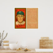 Poster George Bell Brooklyn Baseball 1911 (Cuisine)
