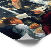 Poster George Bellows Dempsey et Firpo Art of Boxing (Coin)