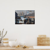 Poster George Bellows Hommes des docks (Cuisine)