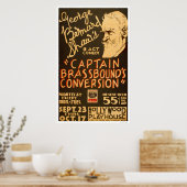 Poster George Bernard Shaw WPA 1938 (Cuisine)
