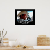 Poster George Bush (Cuisine)
