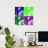 Poster George Bush/Miss Me ? (Bureau à domicile)