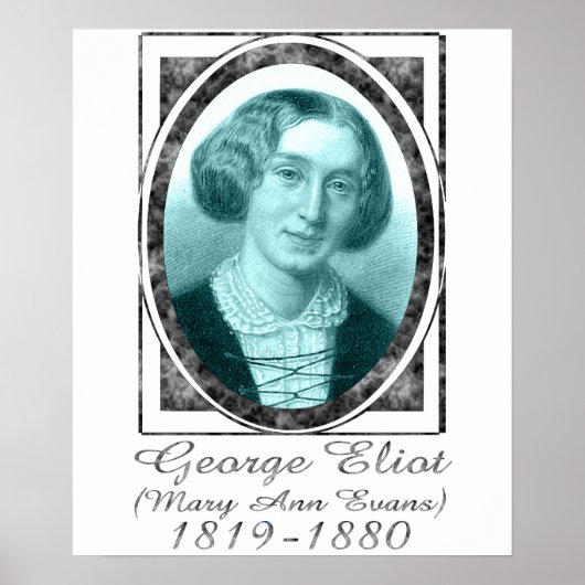 Poster George Eliot (Devant)