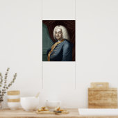 Poster George Frederic Handel, gravé par Thomson (Cuisine)