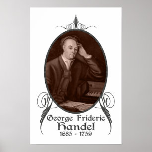 Poster George Frideric Handel