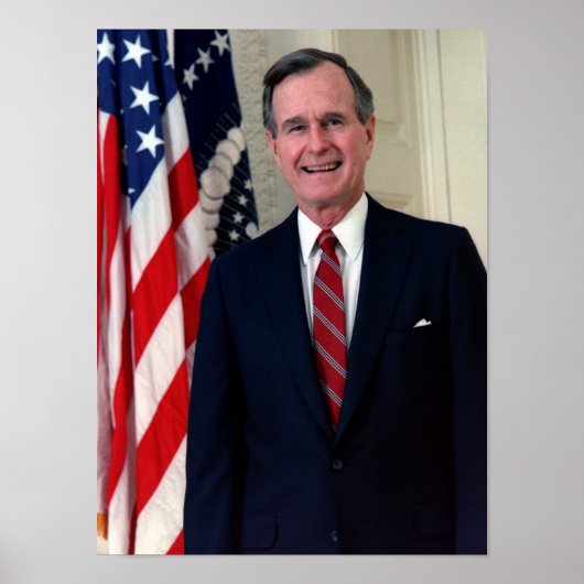 Poster George H. W. Bush (Devant)