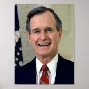 Poster George H. W. Bush 41