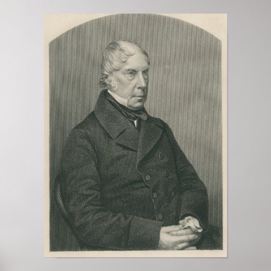 Poster George Hamilton-Gordon, 4e comte d'Aberdeen (Devant)