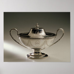 Poster George III tureen sauce et couverture
