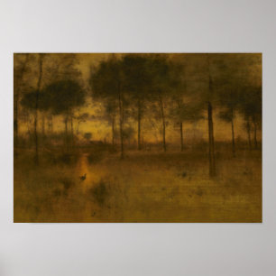 Poster George Inness - La maison du héron