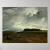 Poster George Inness - La tempête (Devant)