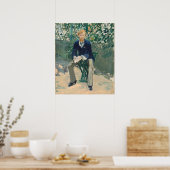 Poster George Moore - Edouard Manet Art (Cuisine)