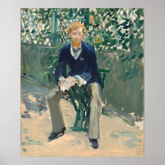 Poster George Moore - Edouard Manet Art (Devant)