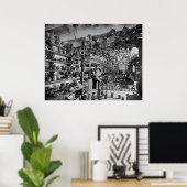 Poster George Ohr Pottery Shop, 1901 (Bureau à domicile)