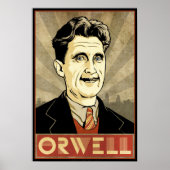 Poster George Orwell (Devant)