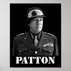 Poster George Patton World War Ii Victoire Memorial Indep