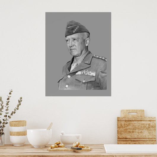 Poster George S. Patton (Cuisine)