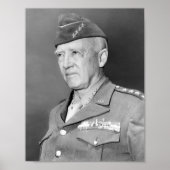 Poster George S. Patton Portrait (Devant)