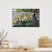 Poster GEORGE SEURAT - Un dimanche après-midi 1884 (Cuisine)