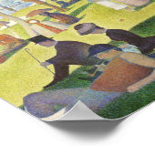 Poster George Seurat Un dimanche sur La Grande Jatte Célè (Coin)