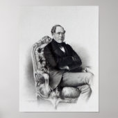 Poster George Villiers, 4e comte de Clarendon, 1856 (Devant)