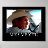 Poster George W. Bush (Devant)