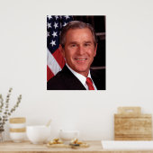Poster George W. Bush (Cuisine)