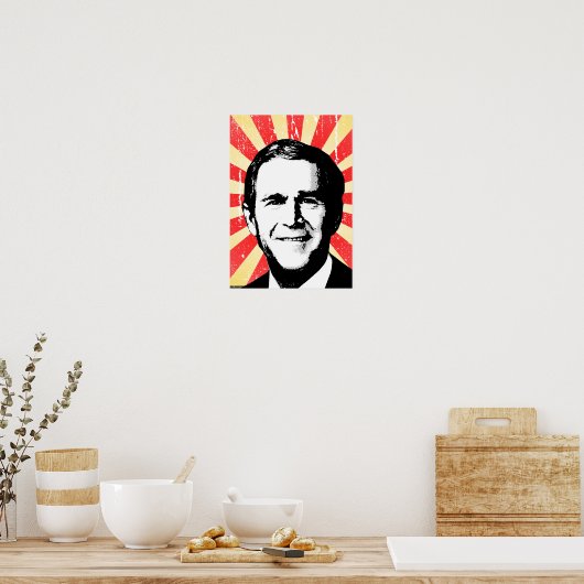 Poster George W. Bush 2 (Cuisine)