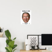 Poster GEORGE W. BUSH Halloween Mask (Bureau à domicile)